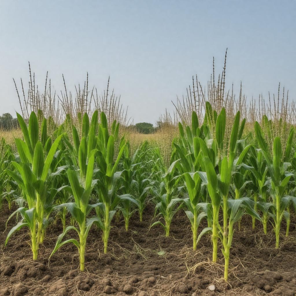AI-created image of Bt corn