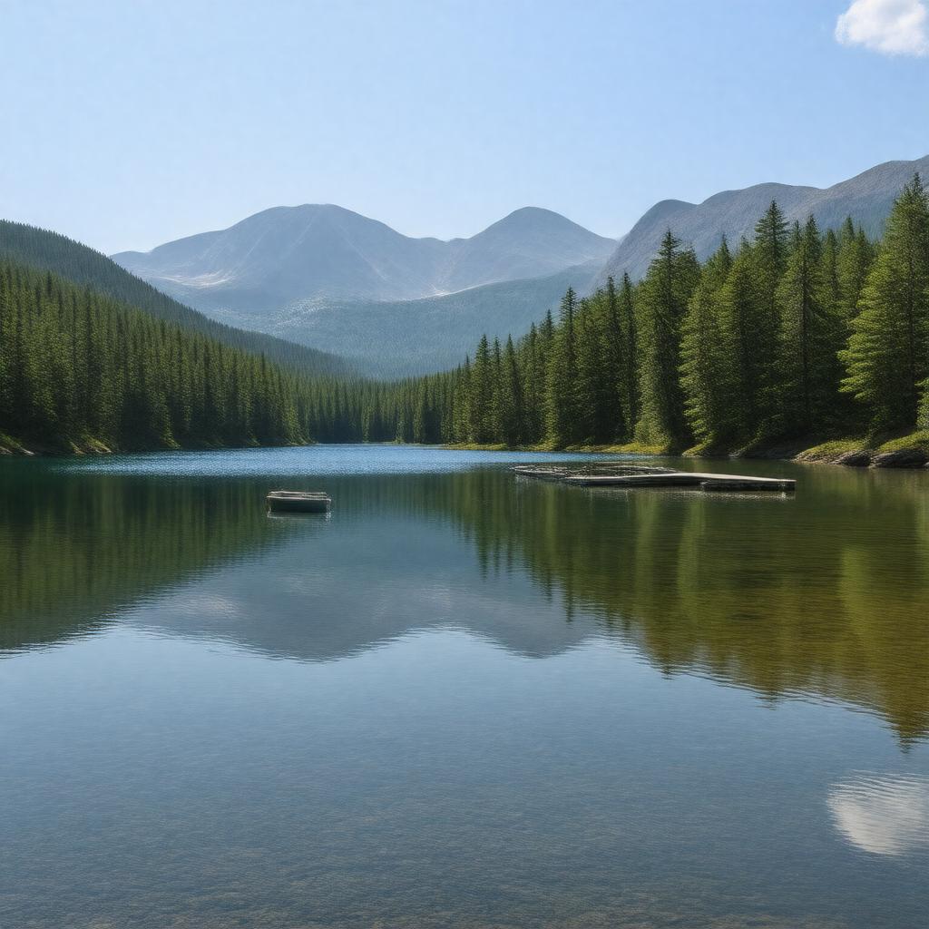 Click to view larger image AI-created image of Bubble Pond