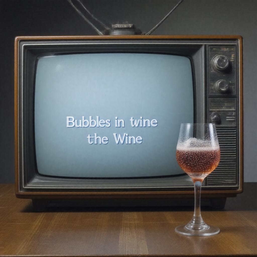 AI-created image of Bubbles in the Wine