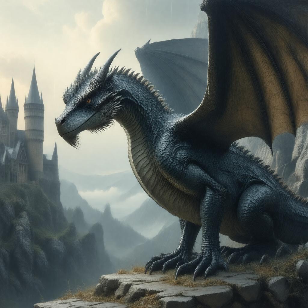 AI-created image of Buckbeak