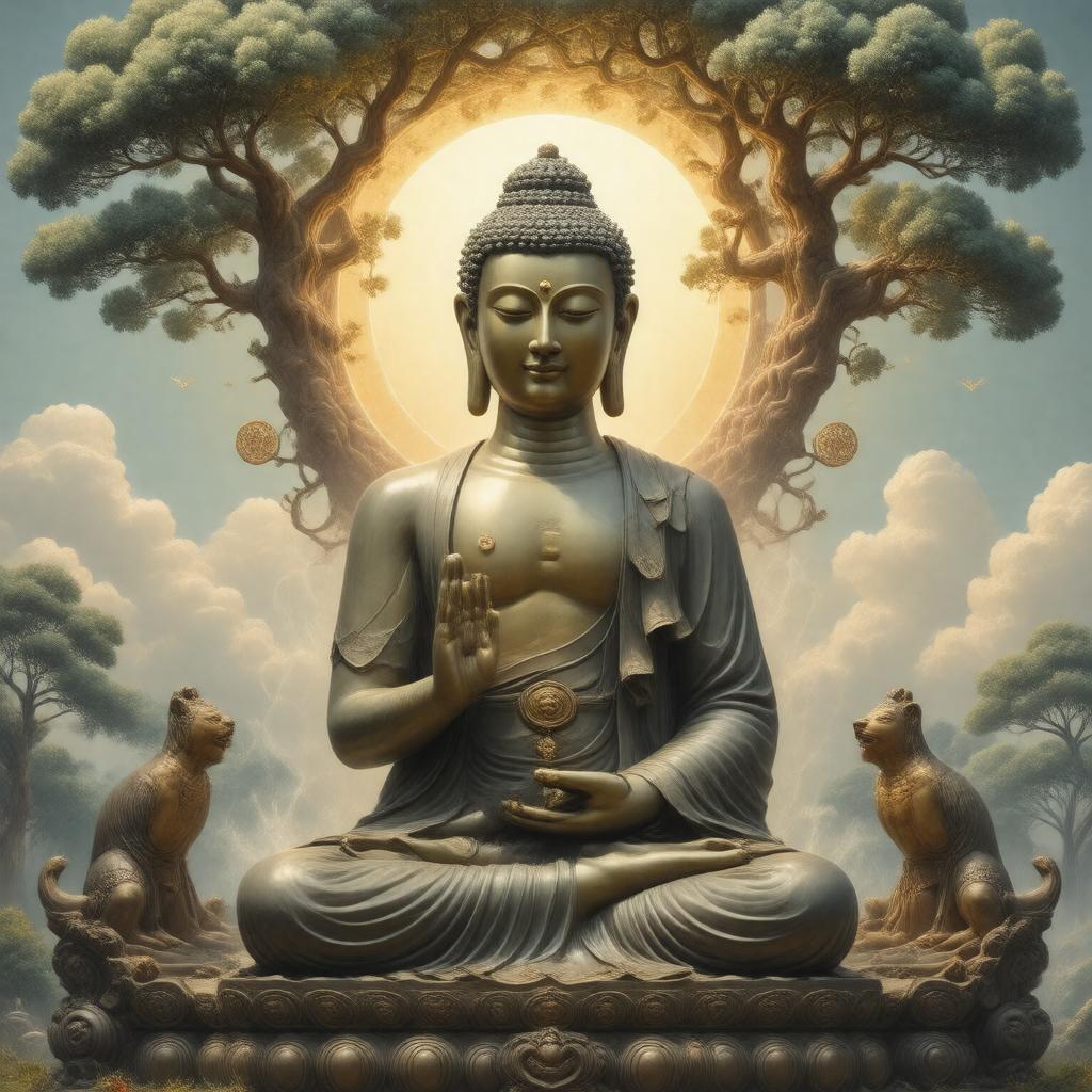 AI-created image of Buda