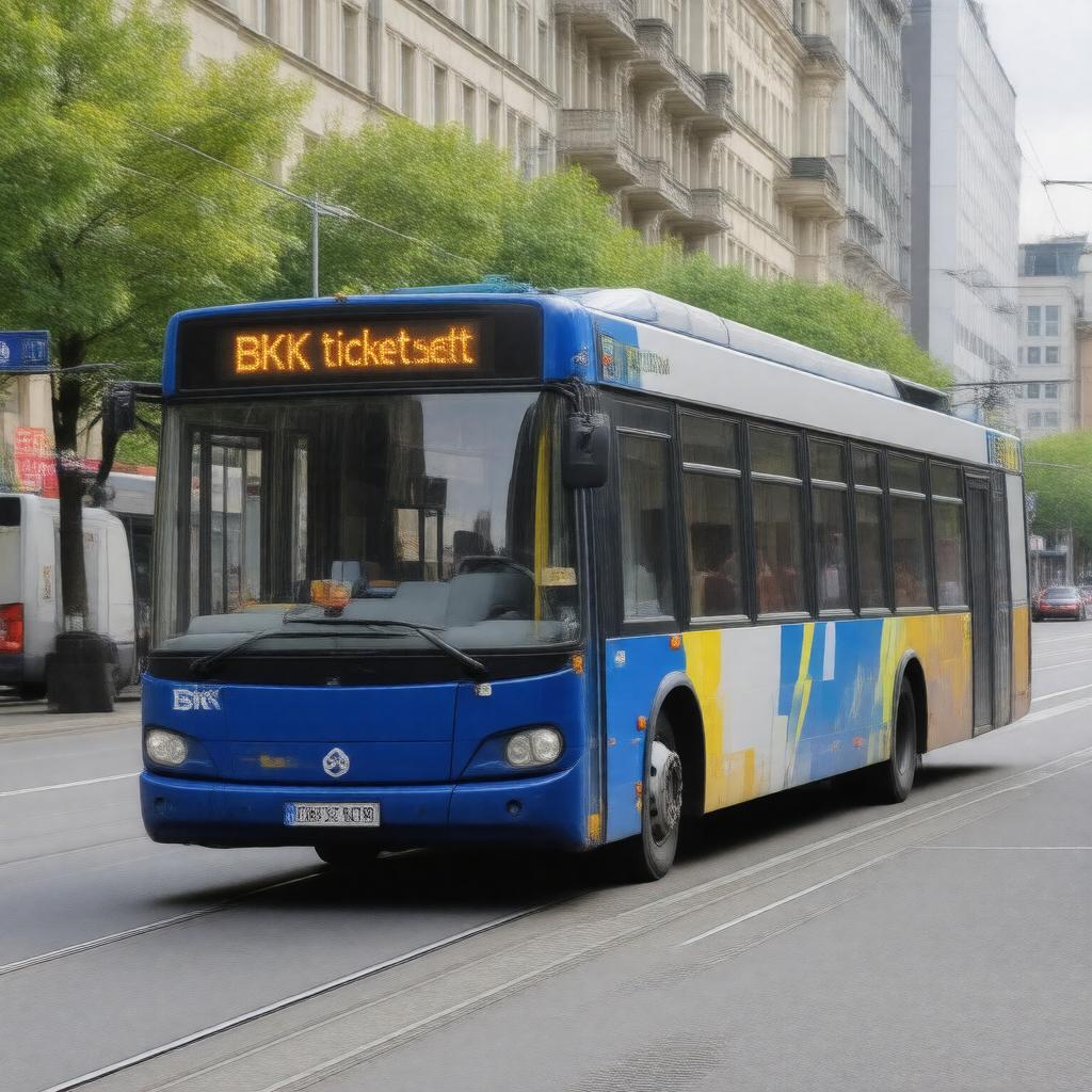 AI-created image of Budapest Bus