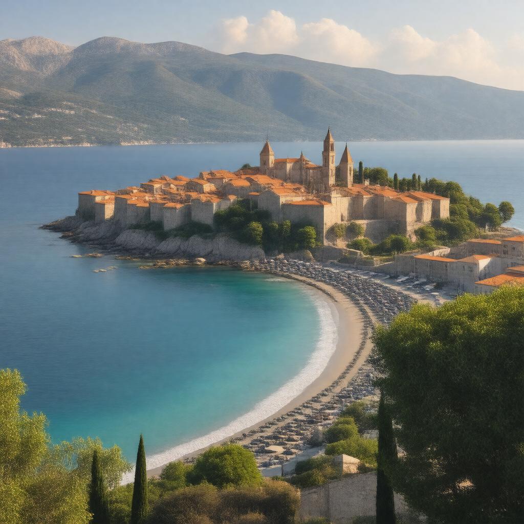 AI-created image of Budva