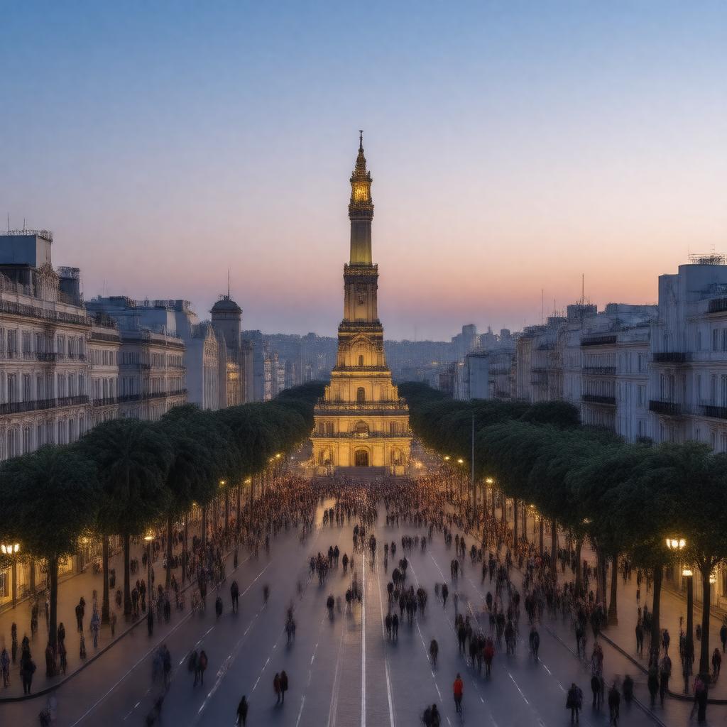 AI-created image of Buenos Aires, Argentina