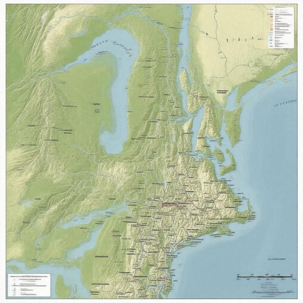 Click to view larger image AI-created image of Buffalo–Niagara Falls metropolitan area