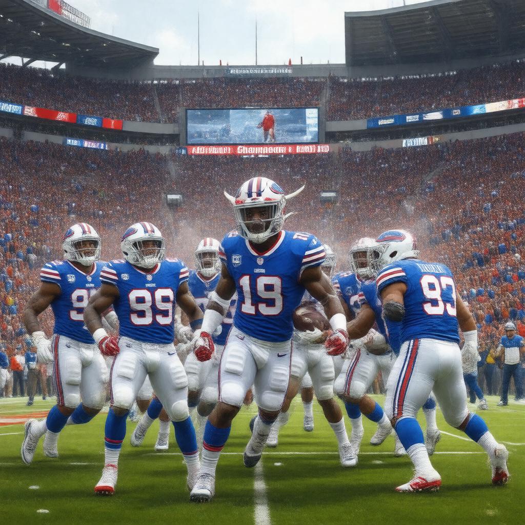 AI-created image of Buffalo Bills