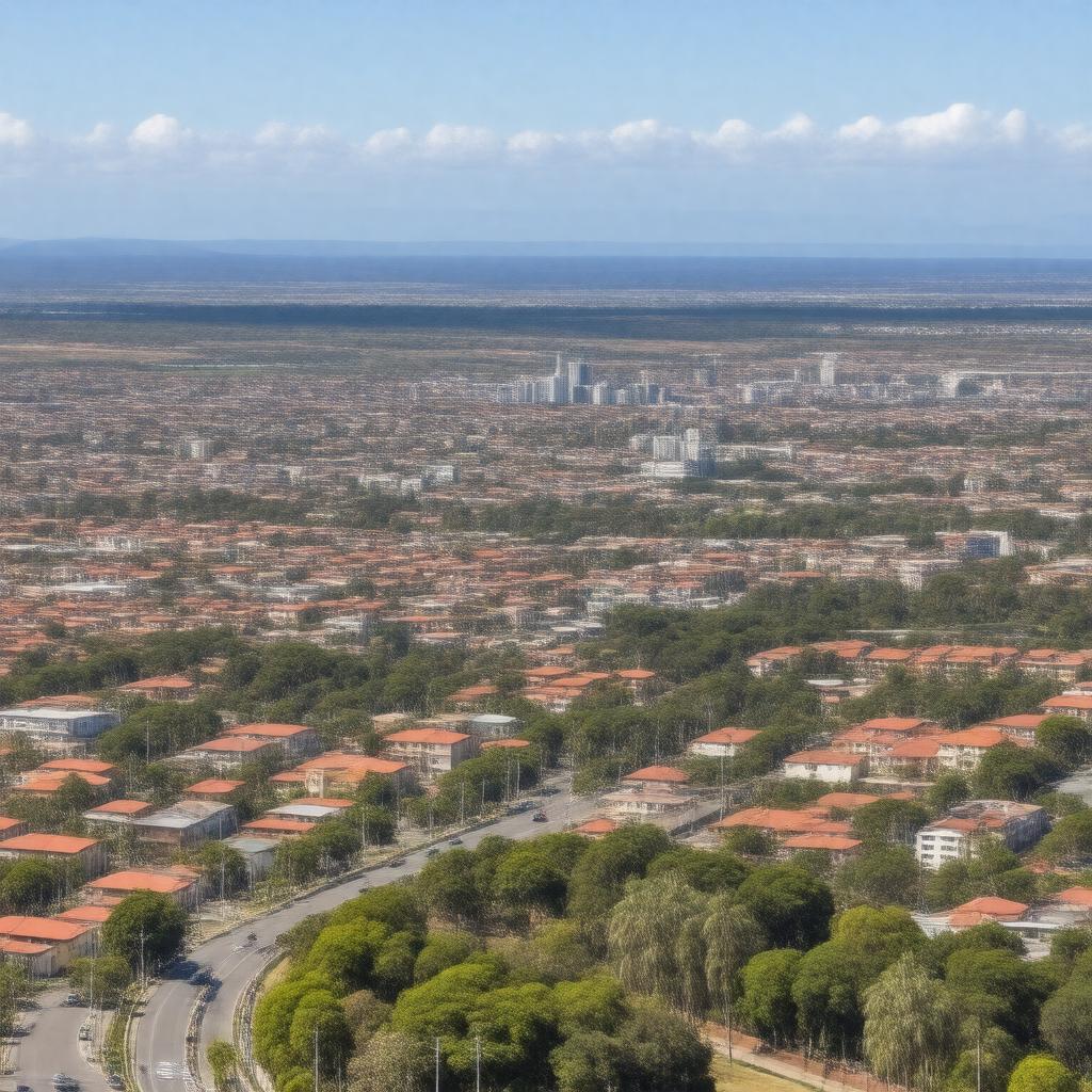 AI-created image of Buffalo City