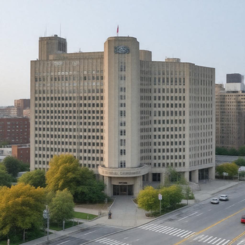 AI-created image of Buffalo General Medical Center