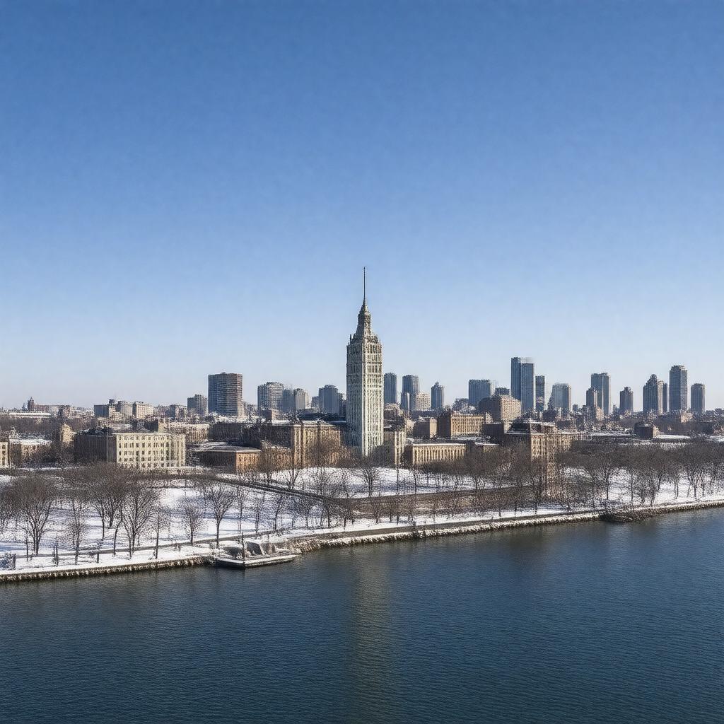 AI-created image of Buffalo, NY