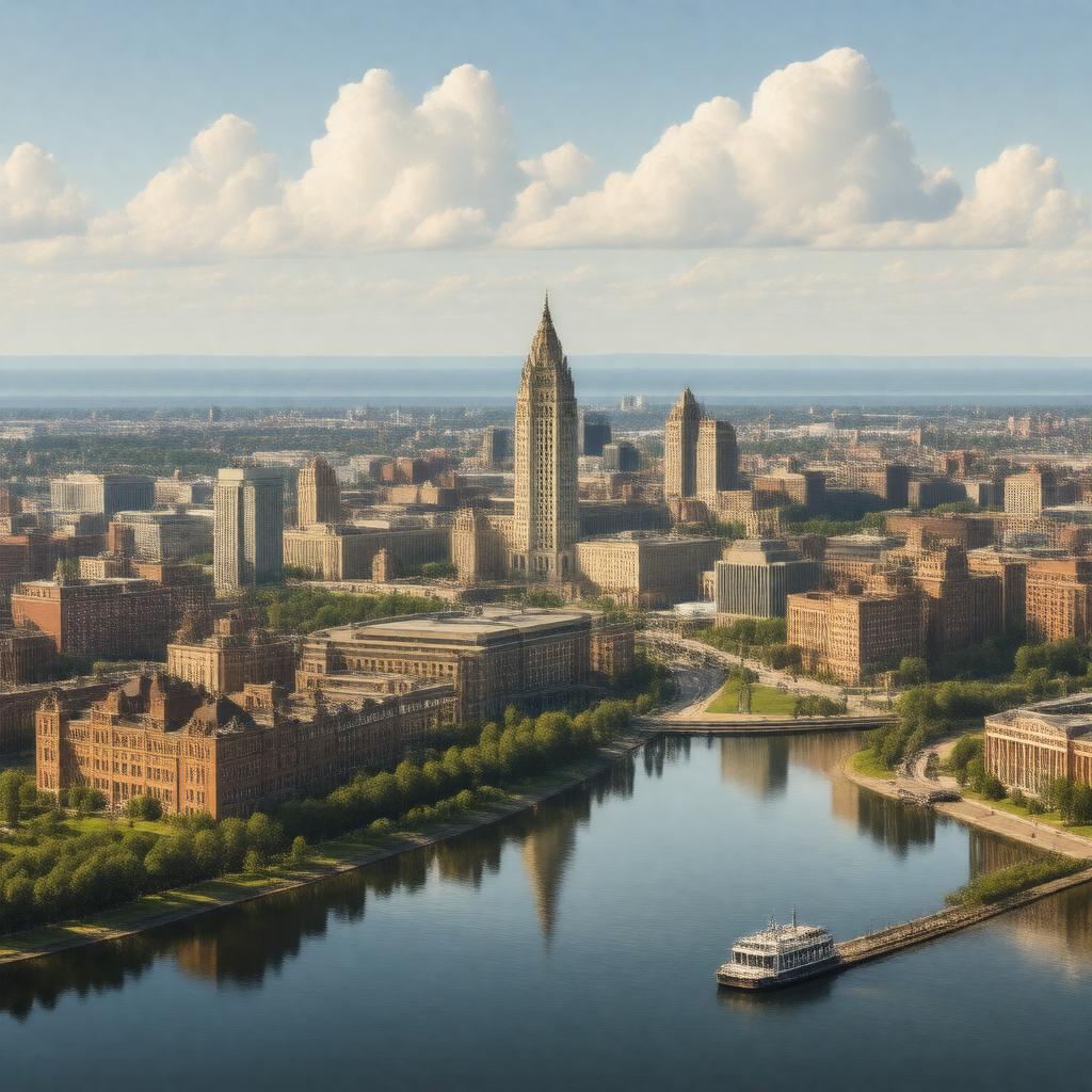 AI-created image of Buffalo, New York