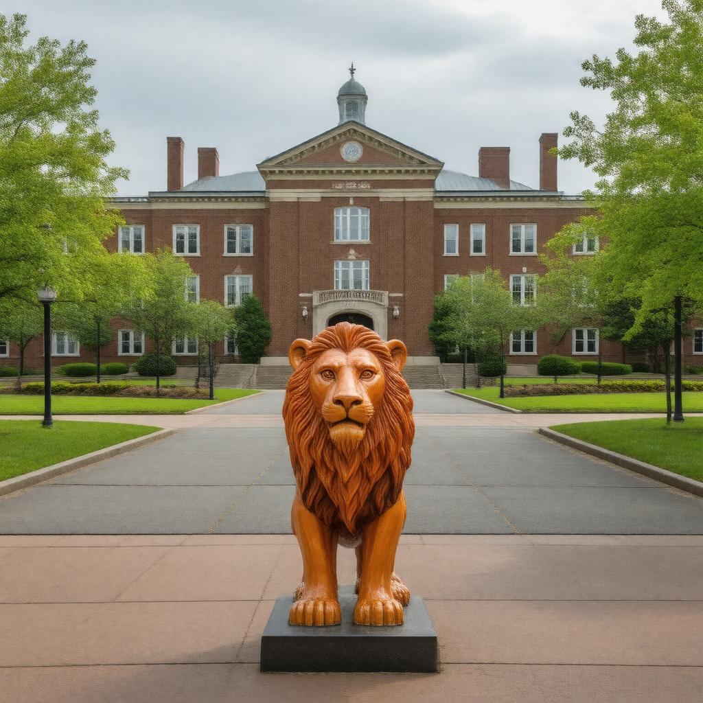 AI-created image of Buffalo State College