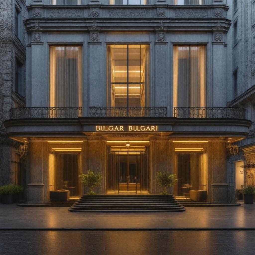 AI-created image of Bulgari Hotel