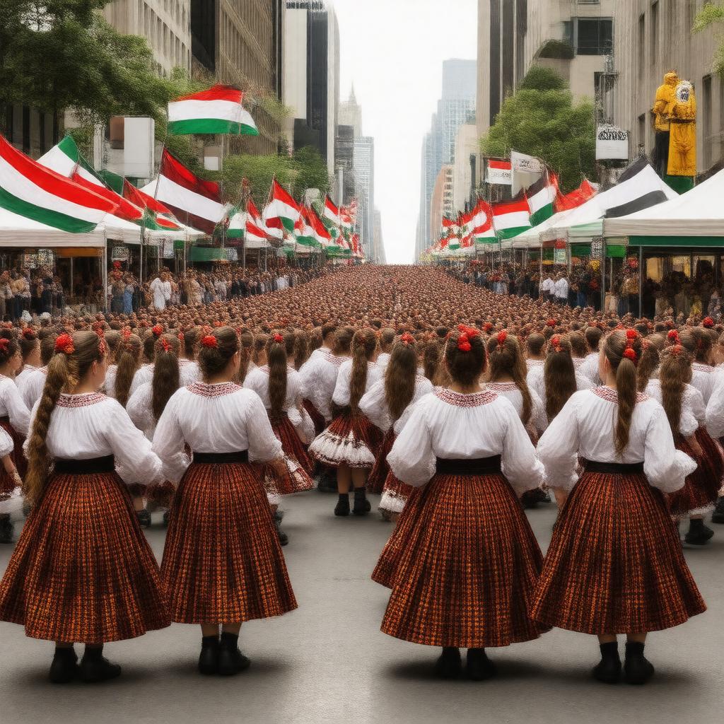 AI-created image of Bulgarian Americans