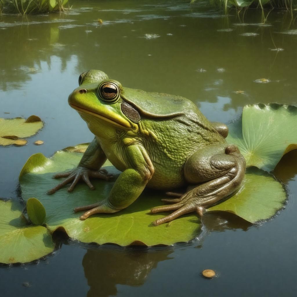 AI-created image of Bullfrog