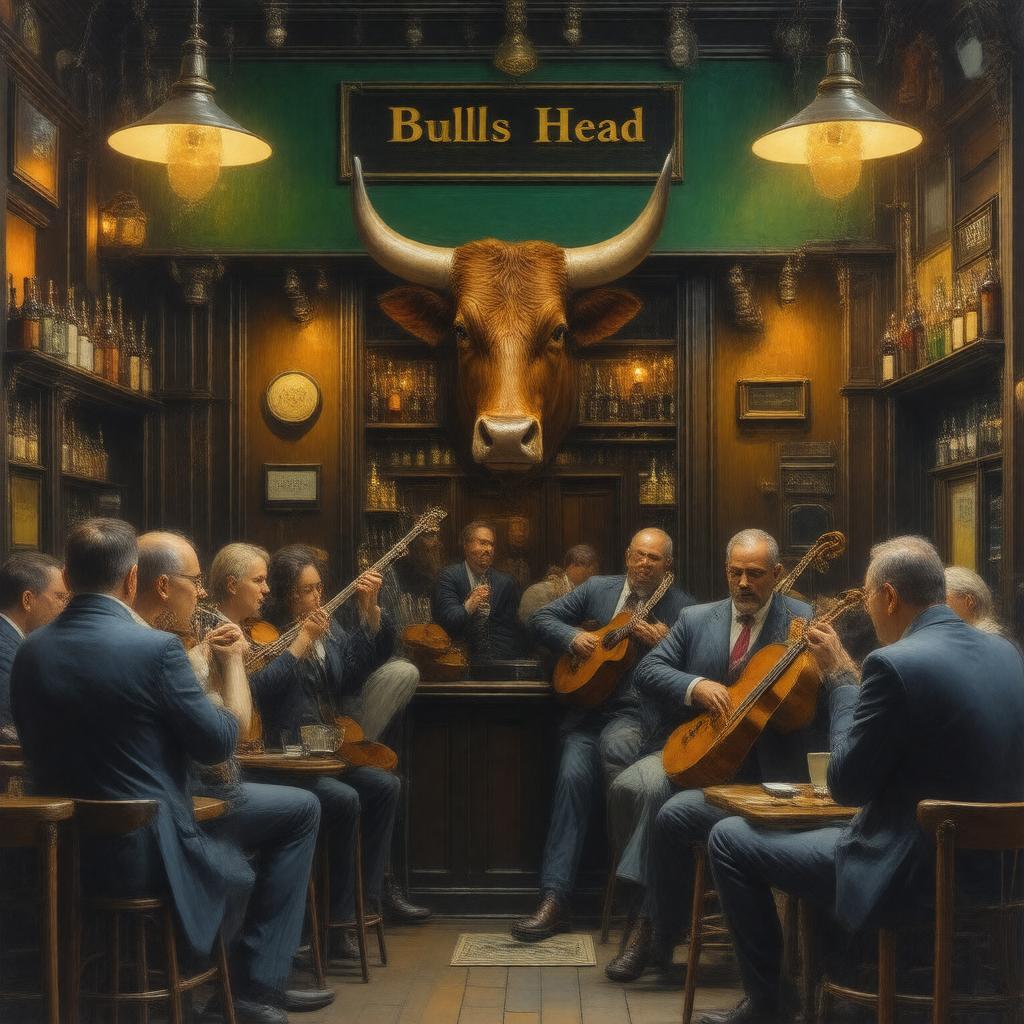 Click to view larger image AI-created image of Bulls Head