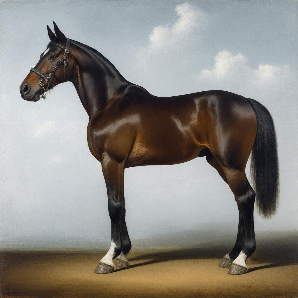 AI-created image of Bulrush Morgan