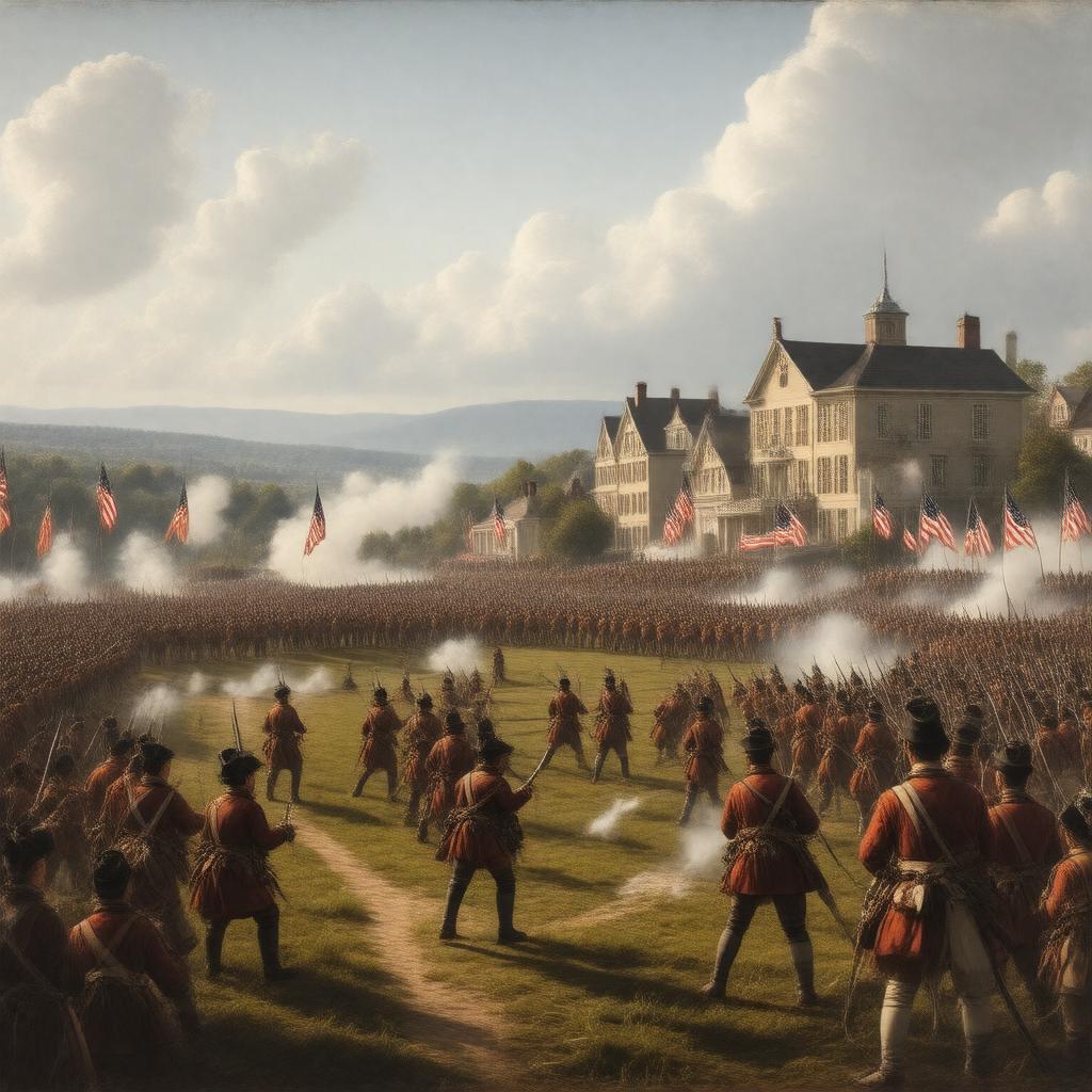 AI-created image of Bunker Hill Day