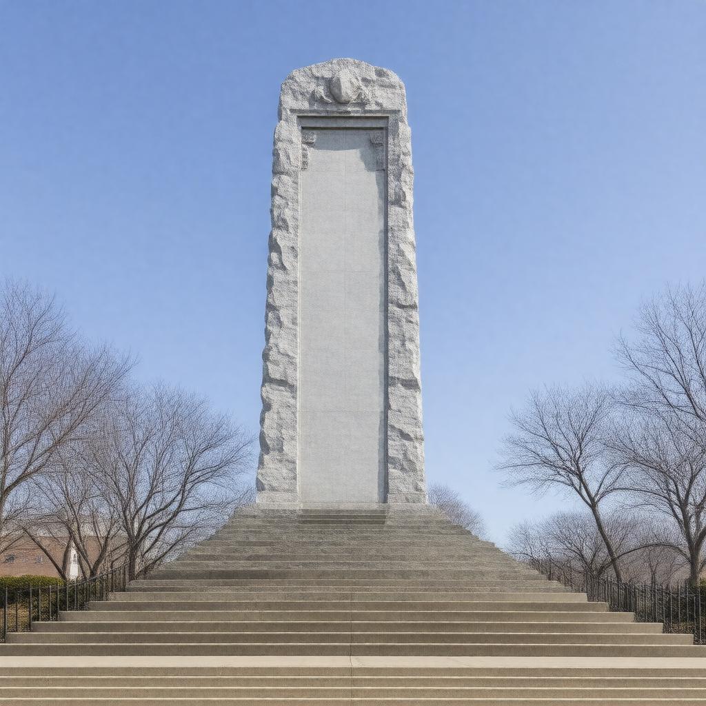 AI-created image of Bunker Hill Monument
