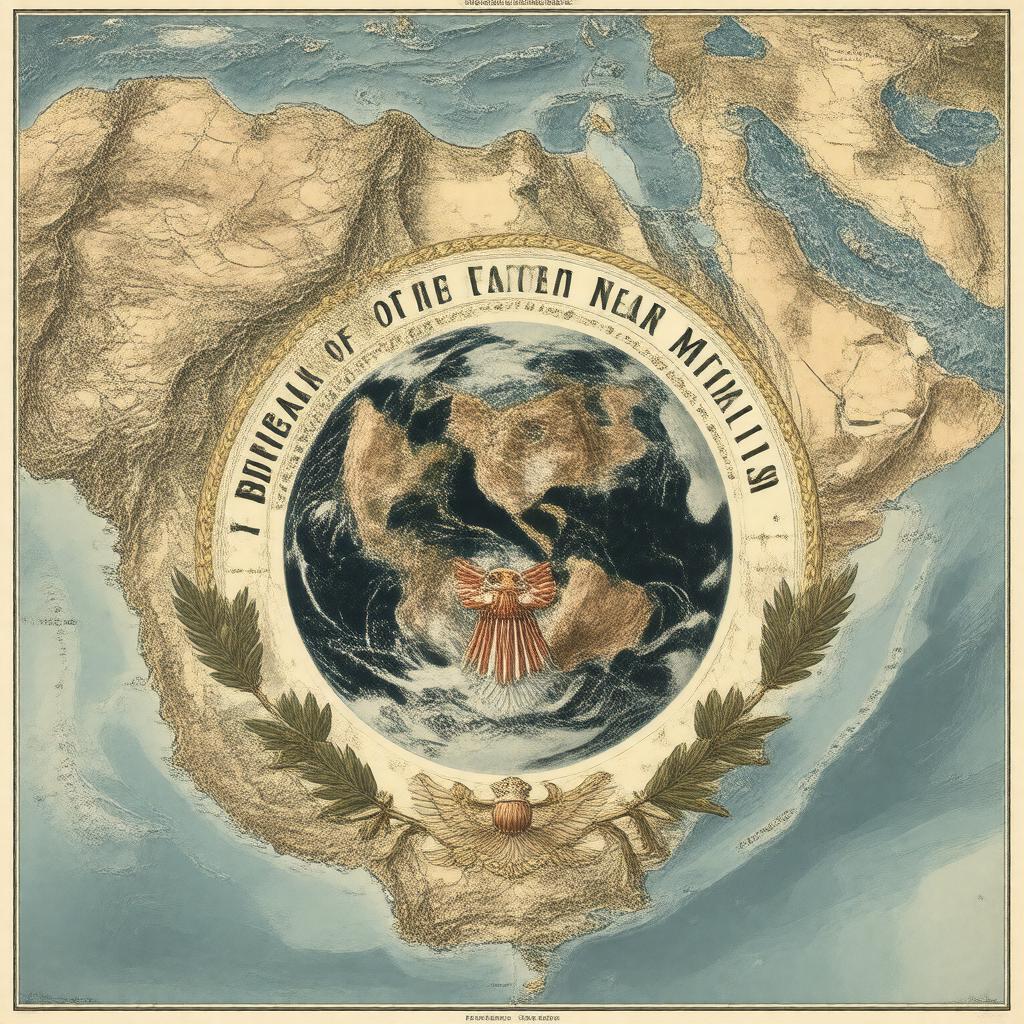 Click to view larger image AI-created image of Bureau of Near Eastern Affairs