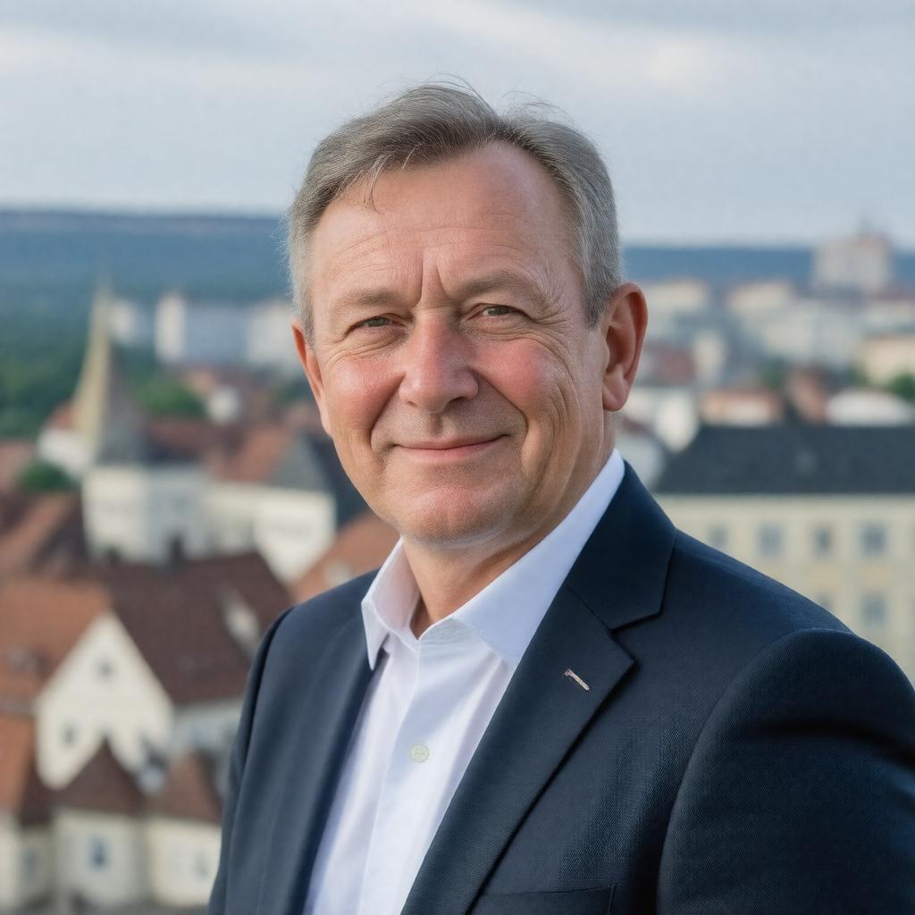 AI-created image of Burkhard Jung