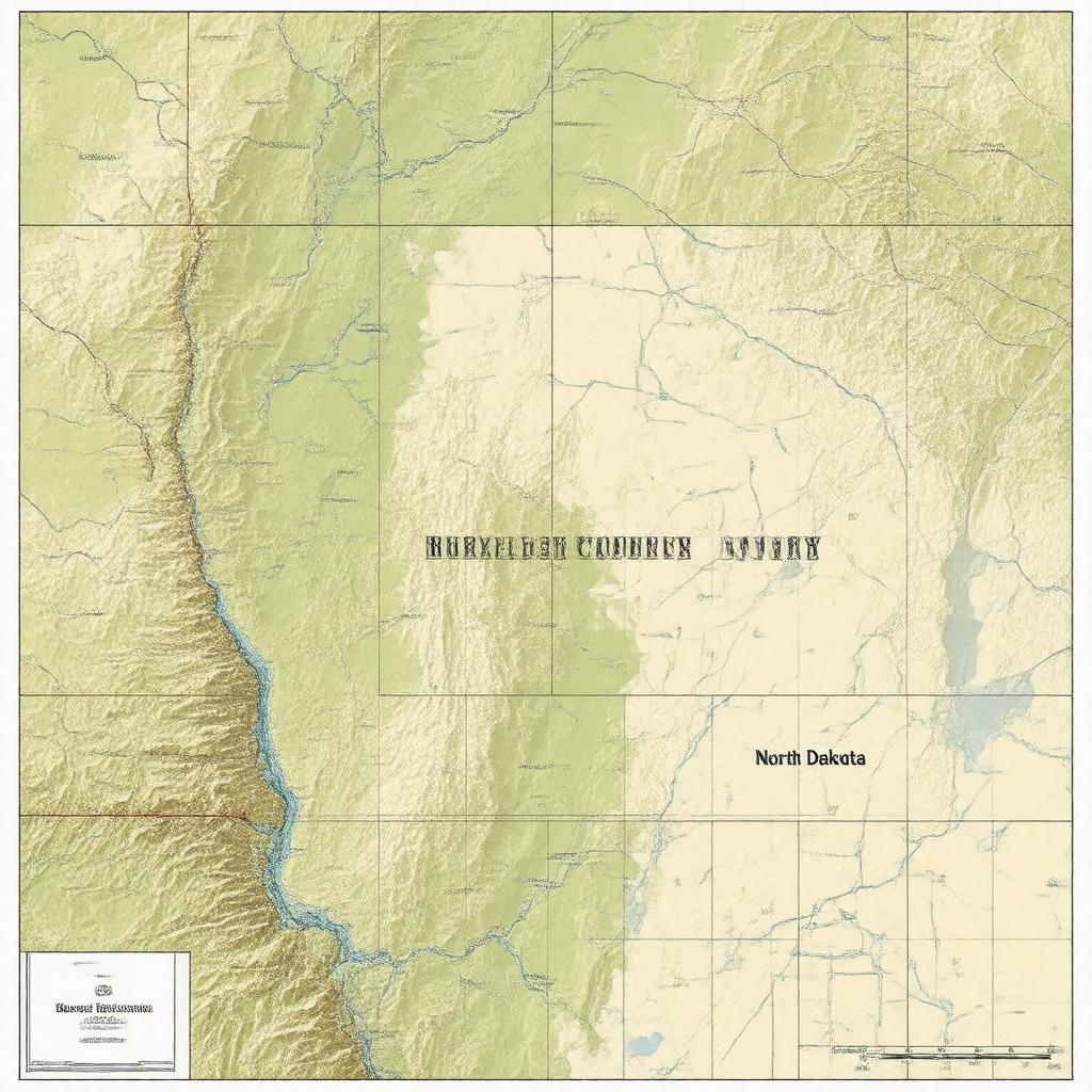 AI-created image of Burleigh County