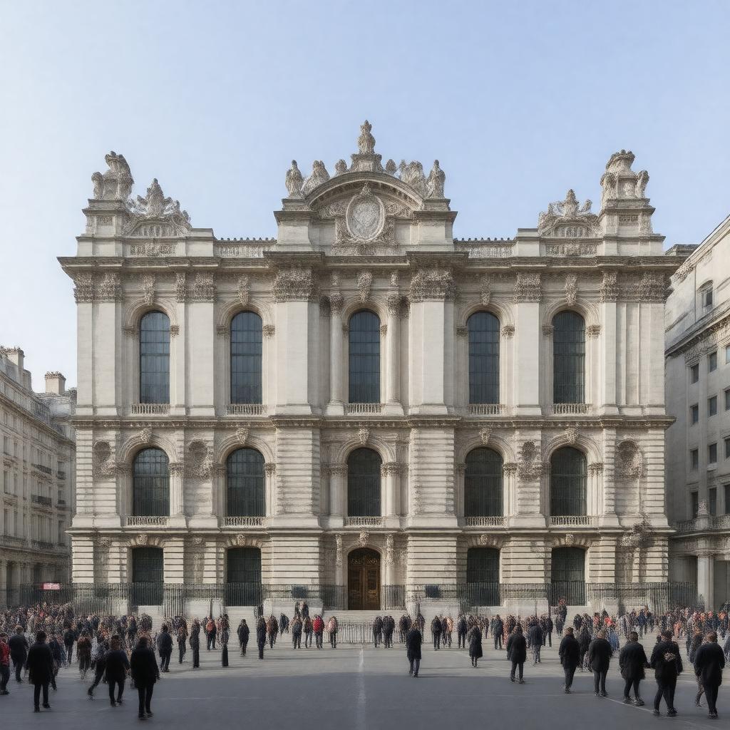 AI-created image of Burlington House