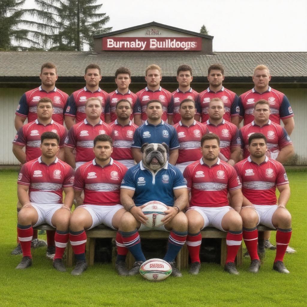 AI-created image of Burnaby Bulldogs