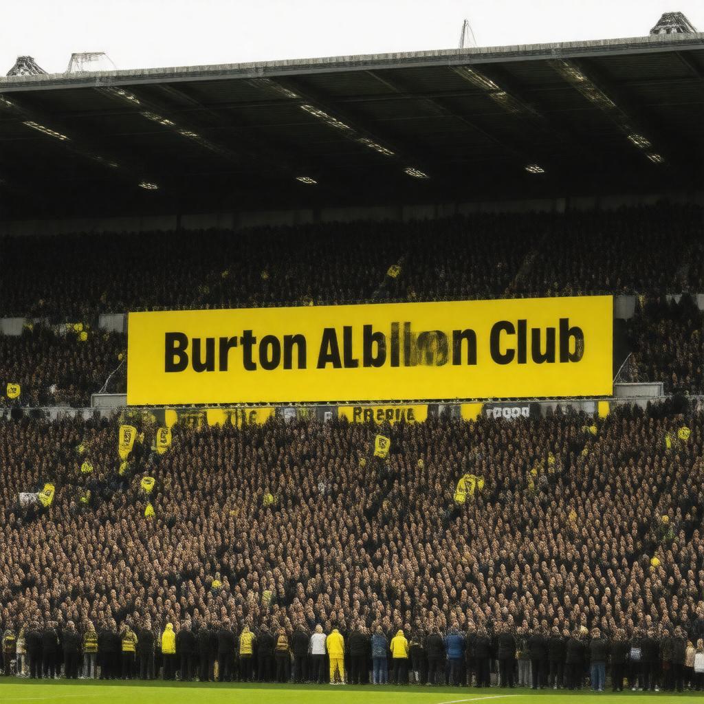 AI-created image of Burton Albion