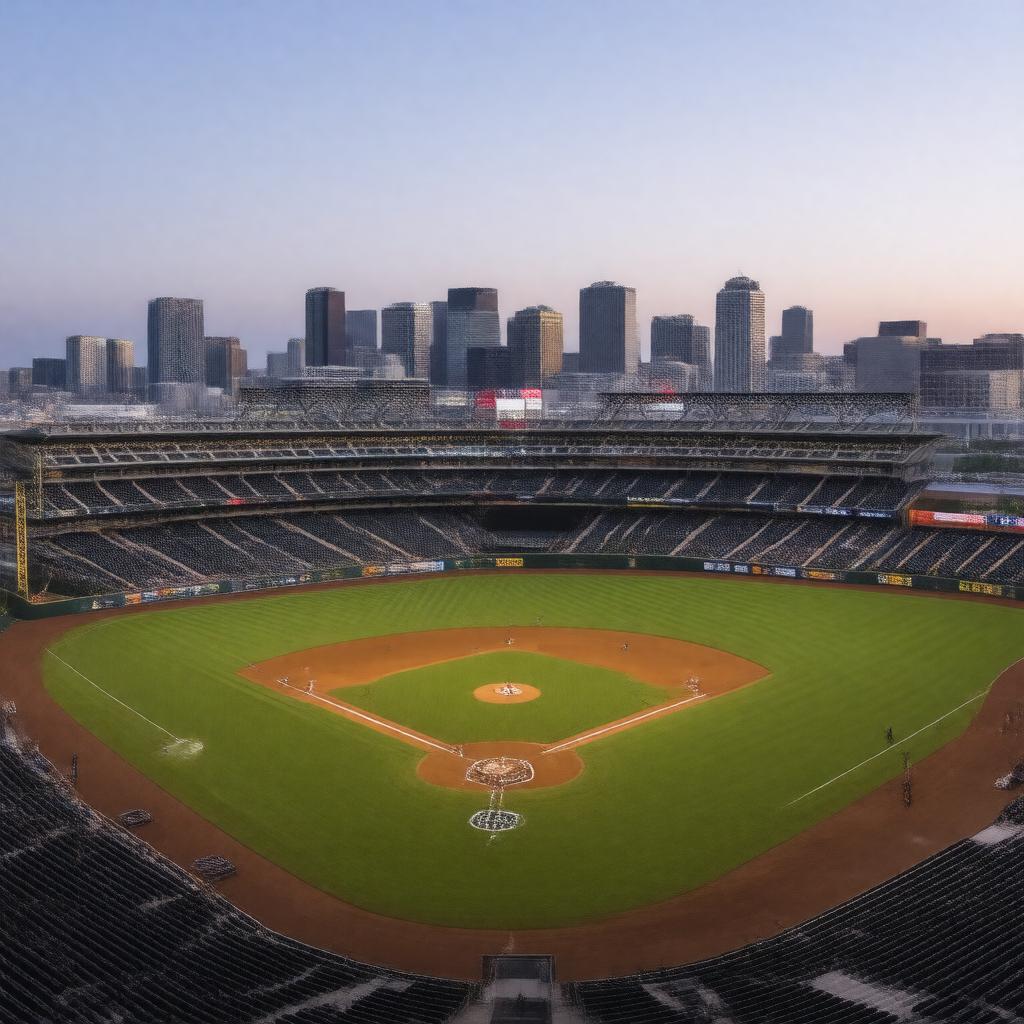 AI-created image of Busch Stadium