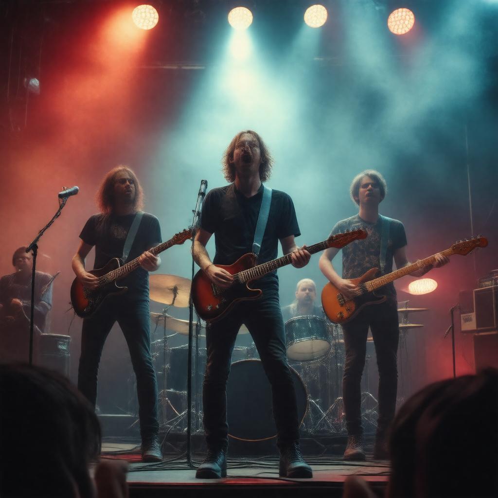 AI-created image of Bush (band)