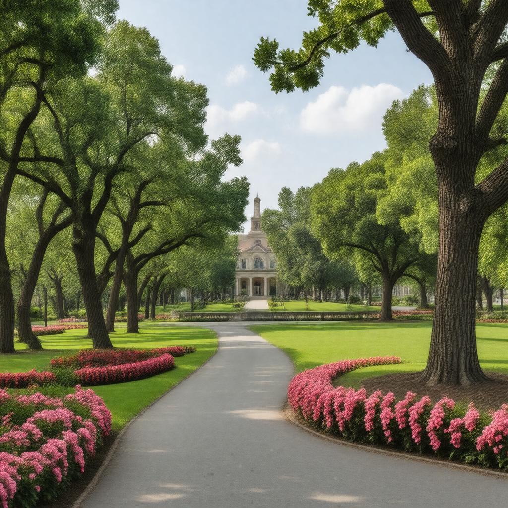 Click to view larger image AI-created image of Bush's Pasture Park