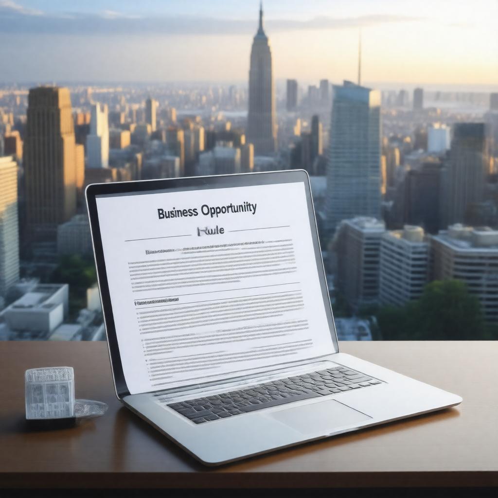 Click to view larger image AI-created image of Business Opportunity Rule