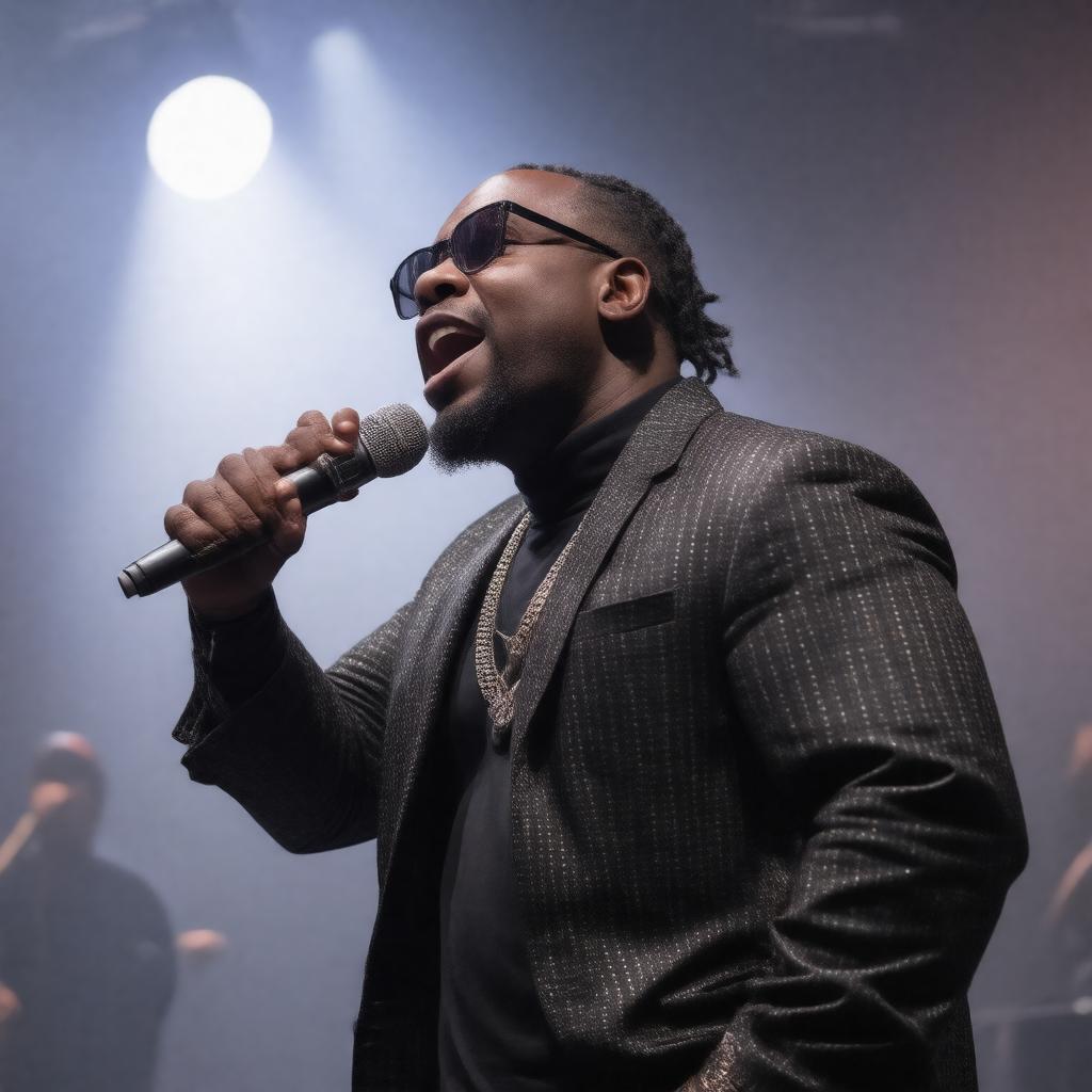 AI-created image of Busta Rhymes