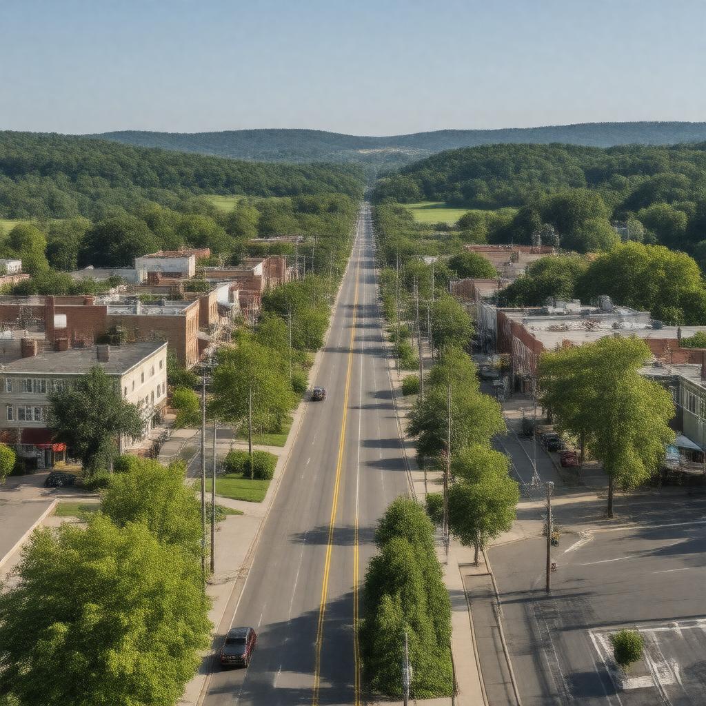 AI-created image of Butler, Missouri, United States
