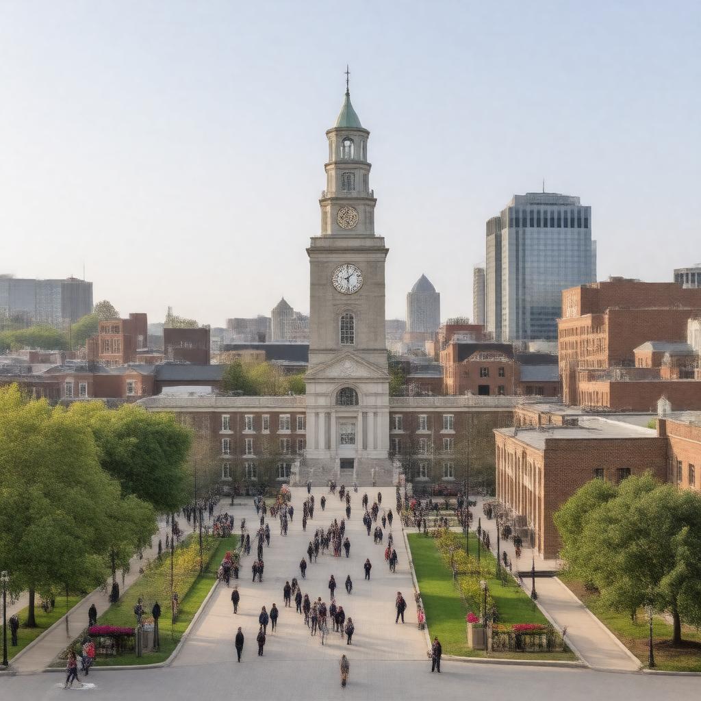 AI-created image of Butler University