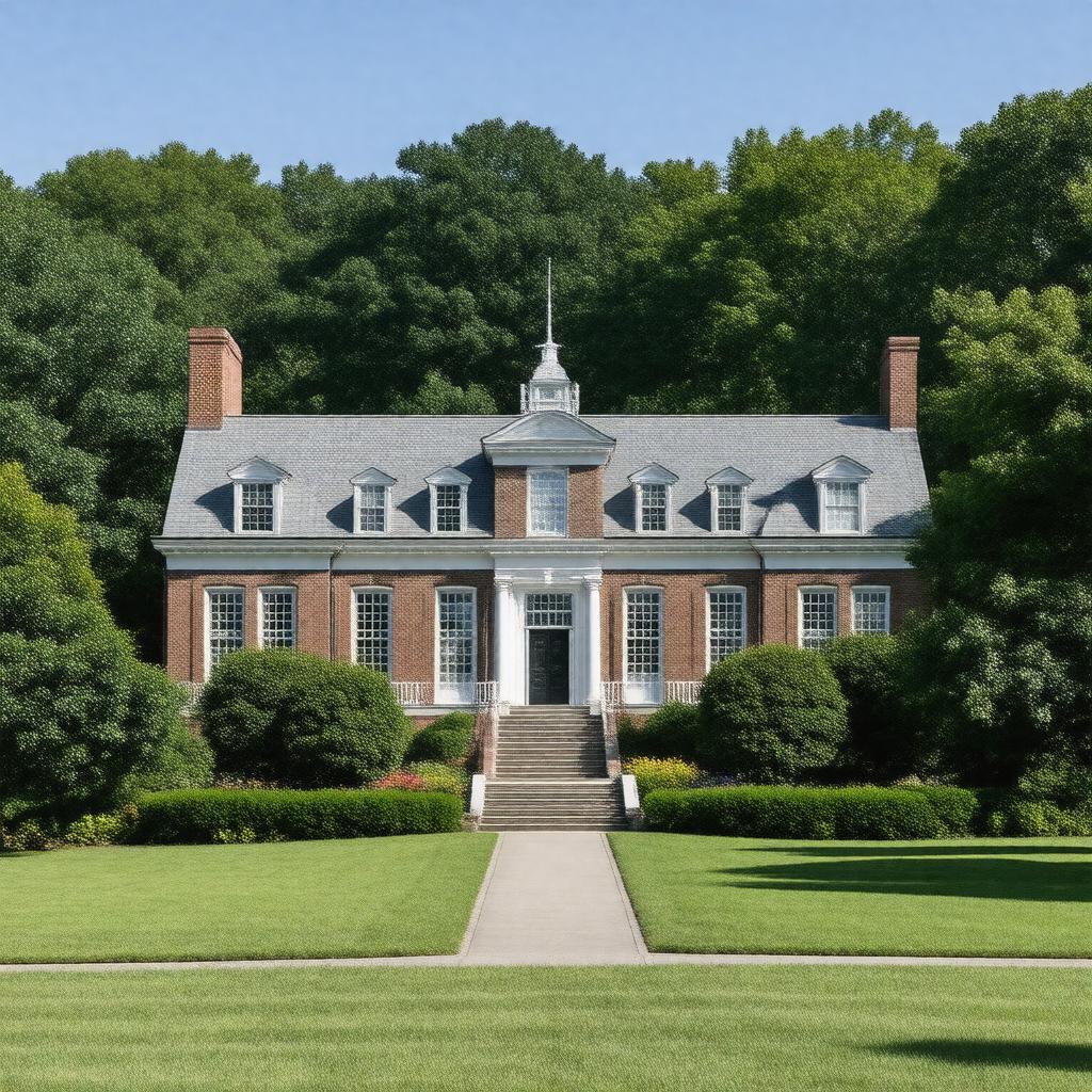 AI-created image of Butterfield Hall