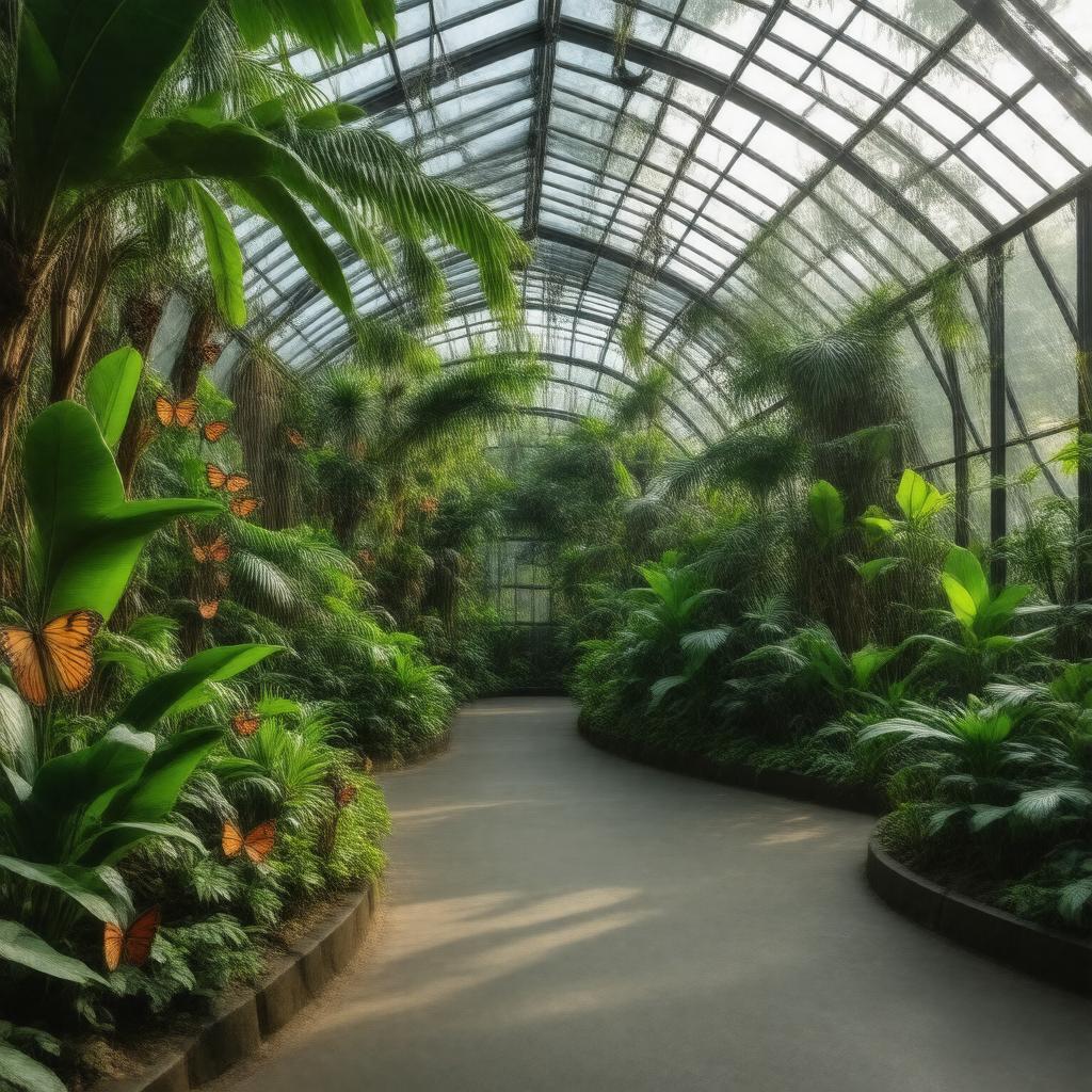 Click to view larger image AI-created image of Butterfly House