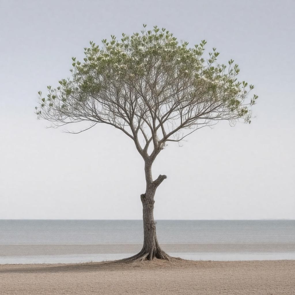 AI-created image of Buttonwood tree