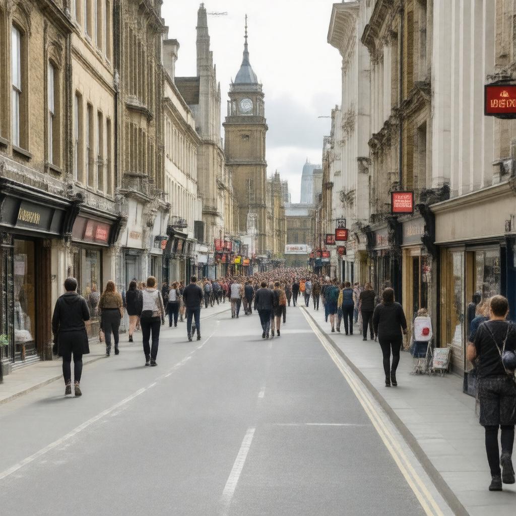 AI-created image of Buxton Street
