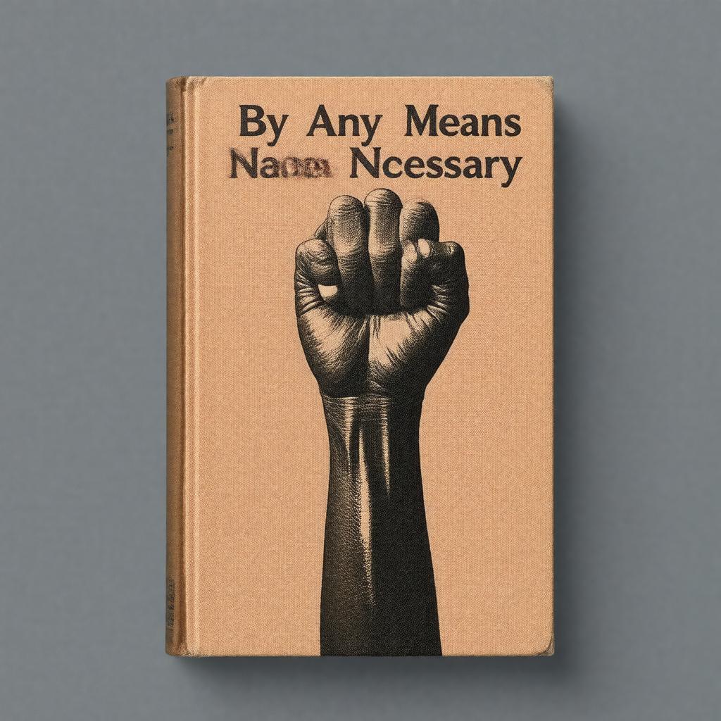 AI-created image of By Any Means Necessary (book)