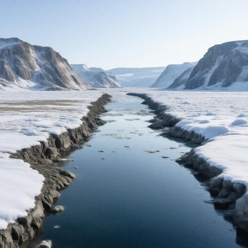 AI-created image of Byam Martin Channel