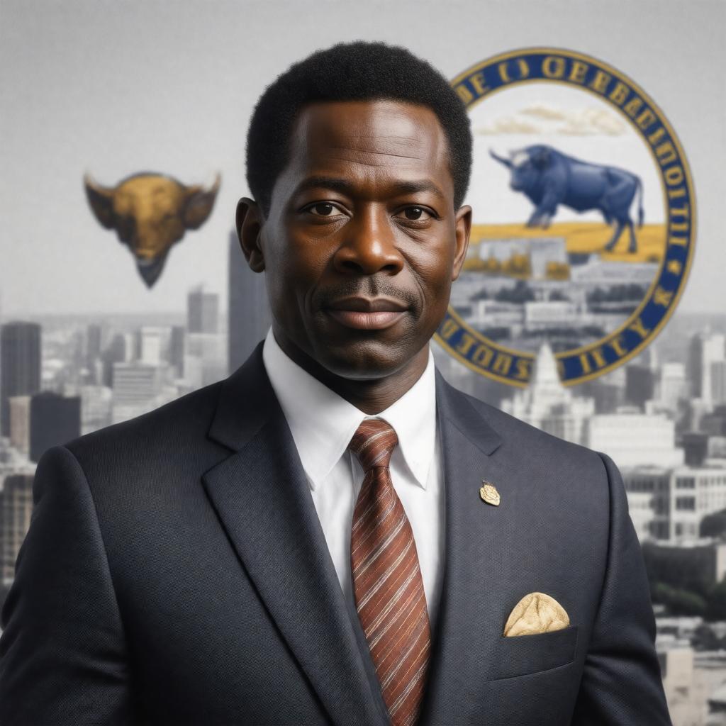 AI-created image of Byron Brown