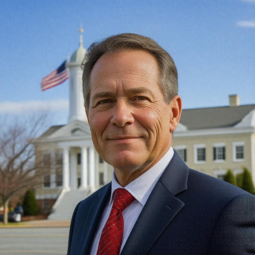 Click to view larger image AI-created image of Byron Champlin