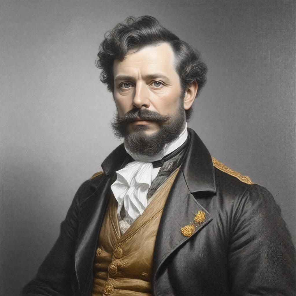 AI-created image of Byron King-Noel, 12th Baron Wentworth