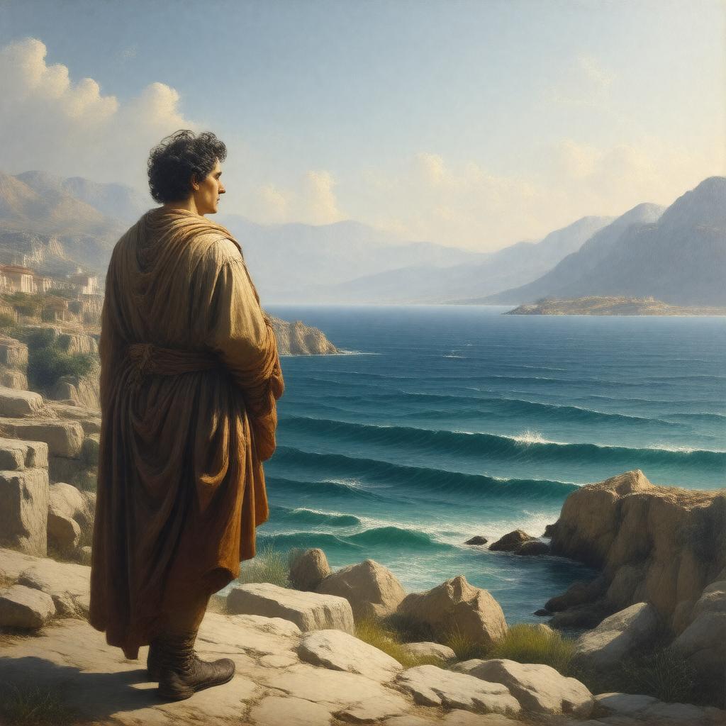 Click to view larger image AI-created image of Byron's Grand Tour