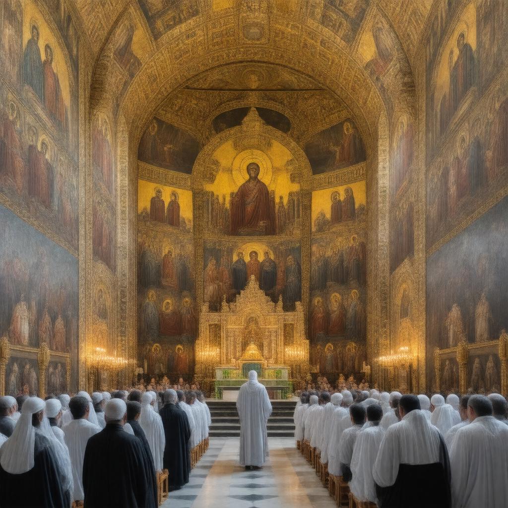 AI-created image of Byzantine Rite