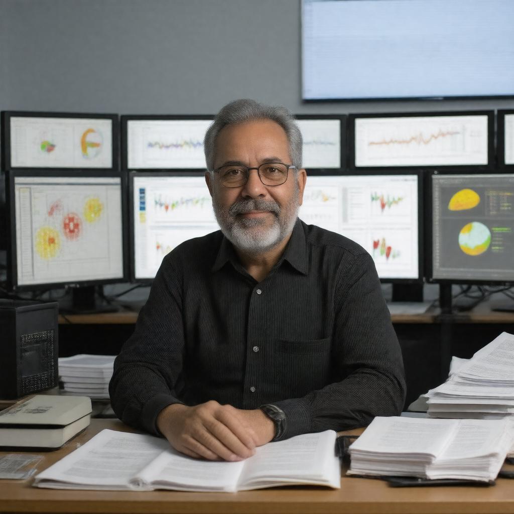 AI-created image of César Hidalgo
