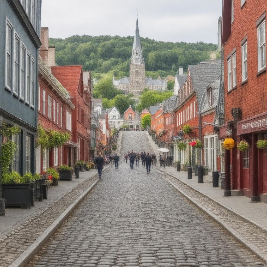 AI-created image of Côte de la Montagne