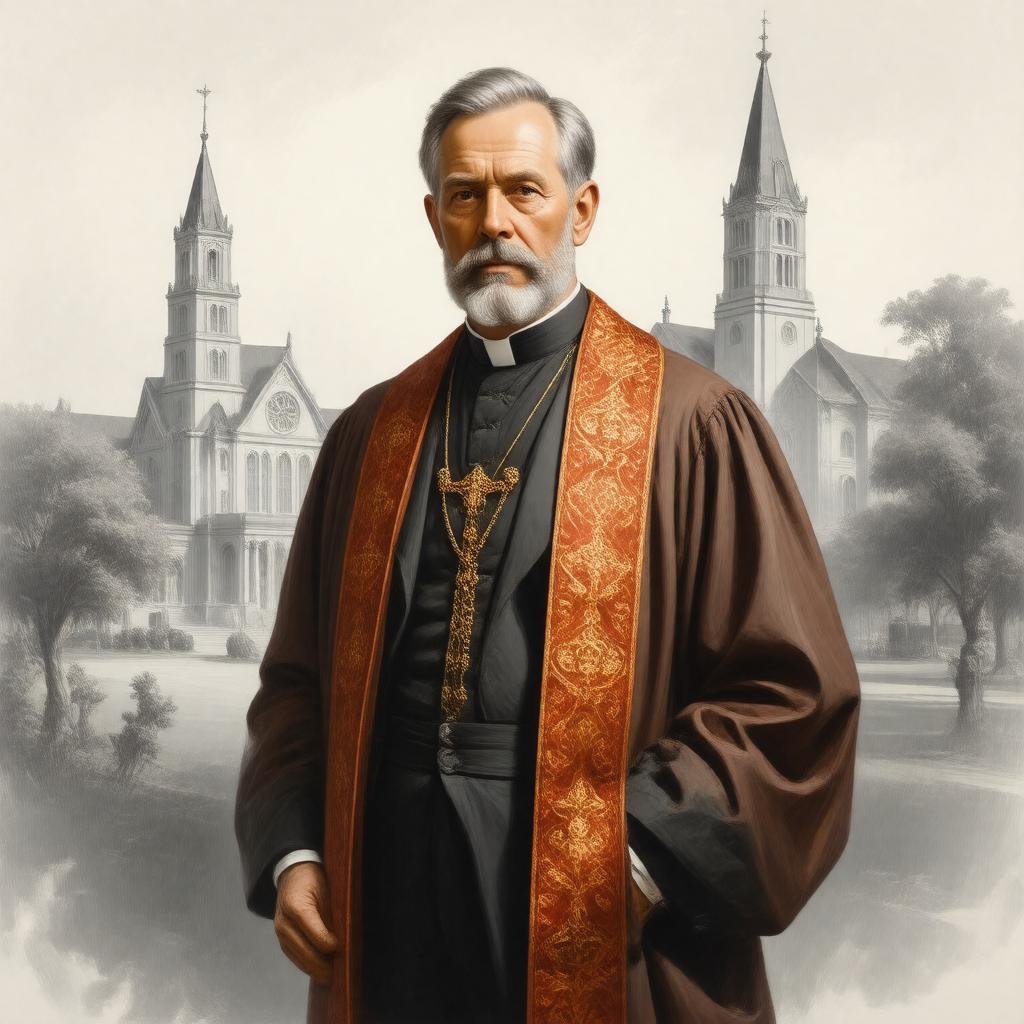 AI-created image of C.F.W. Walther