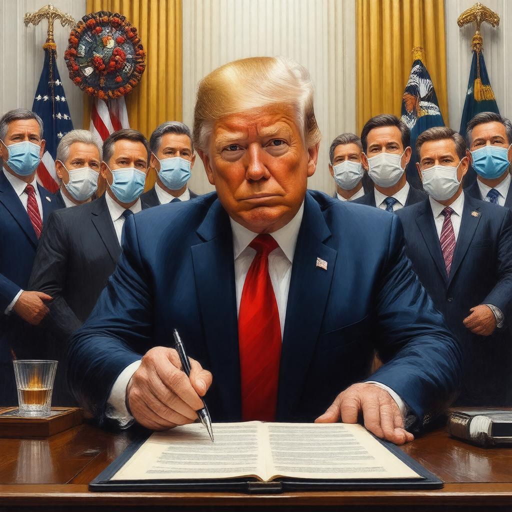 AI-created image of CARES Act